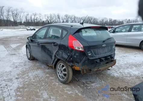 2014 Ford Fiesta Se из США, поврежденный, VIN 3FADP4EJ4EM220855
